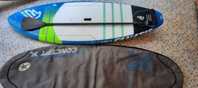 SUP SURFBOARD STAND UP PADDLE FANATIC 7`11