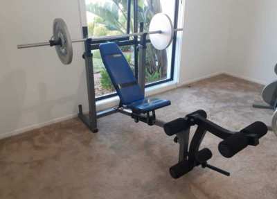Full Home Gym including Weight Plates