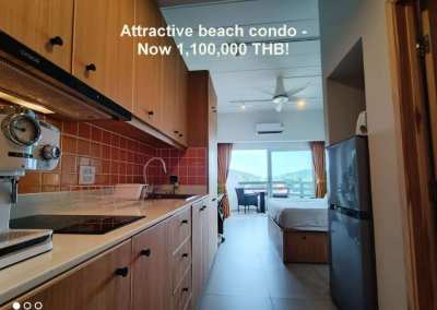 MOVE IN READY STUDIO CONDO IN RAYONG ONDOCHAIN! NOW 1,100,000 THB!